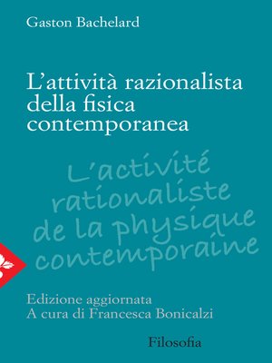 cover image of L'attività razionalista nella fisica contemporanea